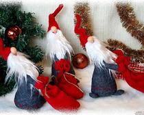 Скандинавские гномики - помощники Деда Мороза принесут подарки к Новому году